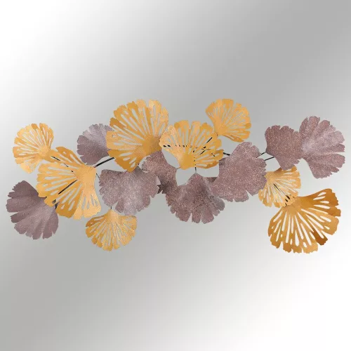 Kézzel készített fém falkiegészítő, 130 x 60 cm | 100% fém, egyedi design