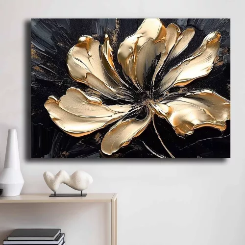 Elegáns vászonfestmény, 70x100 cm, fenyőkeret, 100% vászon