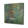 Gustav Klimt Dekoratív vászonfestmény, 45x45 cm, Keretezett