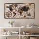 Kézzel festett fém faltartozék, 120x60 cm, 100% fém