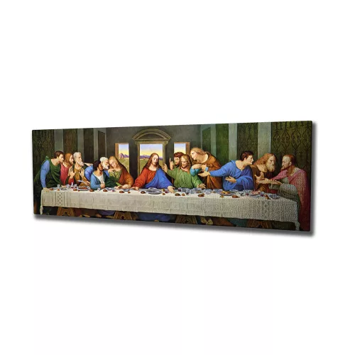 Elegáns vászonfestmény, 30 x 80 cm, 100% fa keret