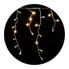 LED fényfüzér , bővíthető , beltéri/kültéri , 100 db LED , 2 m , meleg fehér , 8 programos , jégcsap , IP44 , Modee