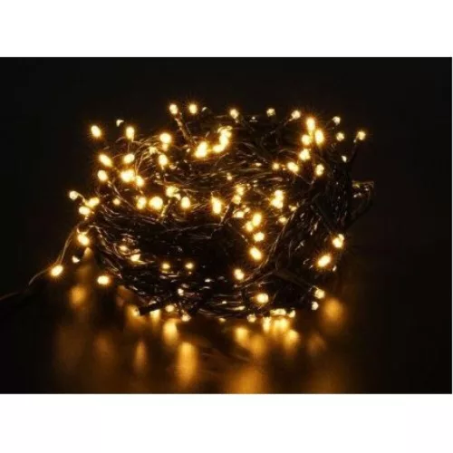 Led fényfüzér , beltéri/kültéri , meleg fehér , 100 LED , 10 m  , IP44 , Modee