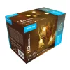 Modee Karácsonyi LED Füzér Plastic Adapteres C2014 (50LED/4,9m/10cm) warm