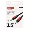 EMOS Jack kábel 3.5mm ST dugó-3.5mm ST dugó 1.5m, SM5001