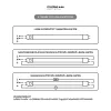Modee Lighting LED Tub LED T8 1500mm 24W 6000K A-series (2880 lumen) ERP B1