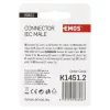 EMOS IEC csatlakozó ferde 2db/bliszter, K1451.2