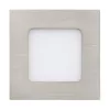 LED panel , 3W , süllyesztett , négyzet , meleg fehér , nikkel keret , EGLO , FUEVA 1 , 94519