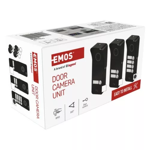 EMOS Ajtóra szerelhető színes kameraegység EM-10AHD RF-4, IP44, H3018