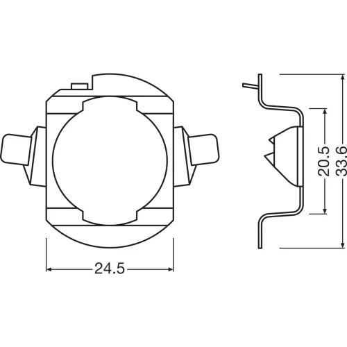OSRAM LEDriving Adapter H7