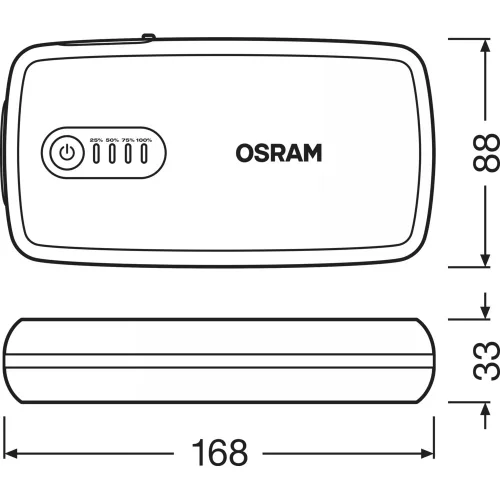 OSRAM BATTERYstart300 starter portabil și power bank