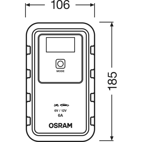 OSRAM inteligent baterie încărcător