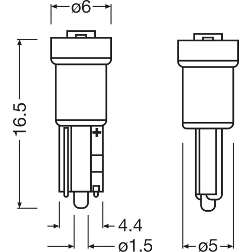 OSRAM LEDriving SL T5 lampă de semnalizare pachet de 1 bucată