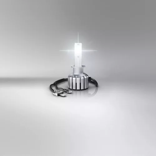 LED lámpa , égő , autó izzó , fényszóró , 2 db-os csomag , H1 , 13 Watt , hideg fehér , Plug&Play , OSRAM LEDriving TRUCK