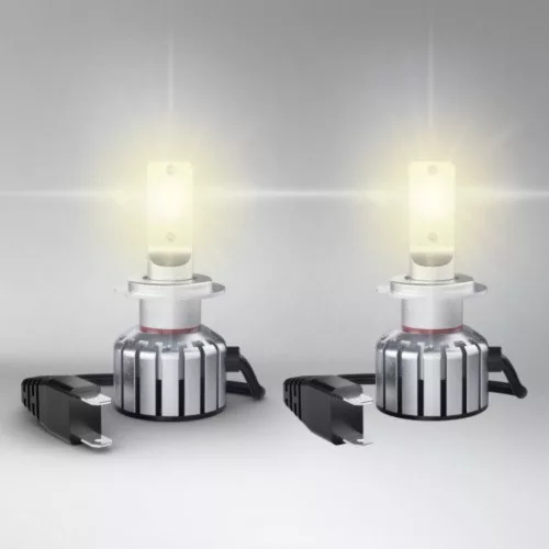 lampă LED , bec , bec auto , far , pachet de 2 bucăți , H7 , 18 Watt , alb cald , Plug&Play , OSRAM LEDriving , HL Vintage , OLDTIMER