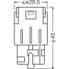 OSRAM LEDriving SL WY21W jelzőfény LED izzó