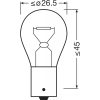 OSRAM ORIGINAL P21W Fémalapú Motorkerékpár Lámpa