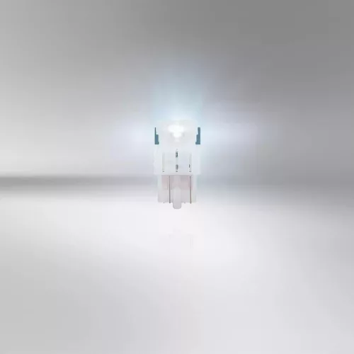 LED lámpa , égő , autó izzó , jelzőlámpa/irányjelző , 2 db-os csomag , W21/5W , 2.7 Watt , hideg fehér , Plug&Play , OSRAM LEDriving , HL Easy