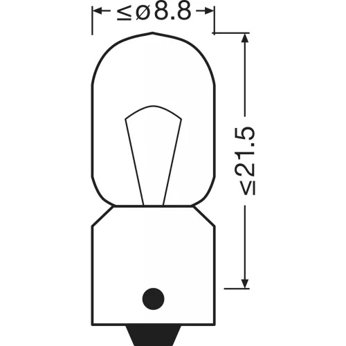 NEOLUX T4W Halogen motocicletă Lampă