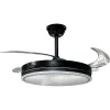 LED de tavan ventilator 36w/3CCT negru + telecomandă , 2880 lm , Optonica , 19102