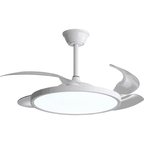 LED de tavan ventilator 36w/3CCT alb slim + telecomandă , dimmabil , 2880 lm , Optonica , 19104