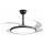 LED de tavan ventilator 36w/3CCT negru slim + telecomandă , dimmabil , 2880 lm , Optonica , 19105