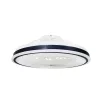 LED de tavan ventilator 36w/3CCT alb/negru + telecomandă , dimmabil , 2880 lm , negru/alb , Optonica , 19107