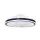 LED de tavan ventilator 36w/3CCT alb/negru + telecomandă , dimmabil , 2880 lm , negru/alb , Optonica , 19107
