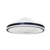 LED de tavan ventilator 36w/3CCT alb/negru + telecomandă , dimmabil , 2880 lm , negru/alb , Optonica , 19107