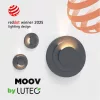 LUTEC MOOV LED lampă de perete , cu două fascicule de lumină reglabile separat , 7.8W, gri închis , IP54