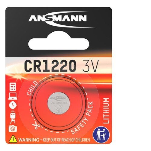 Lítium CR1220 gombelem 3V
