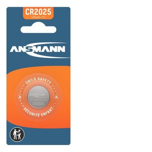 Lítium gombelem CR2025 3V 165mAh Ansmann