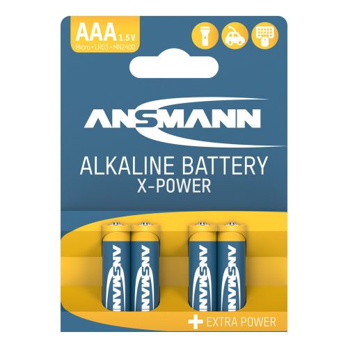 X-Power Alkáli elem AAA / LR03 4 db