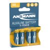 ANSMANN Alkáli Elem AA / LR6 4 db