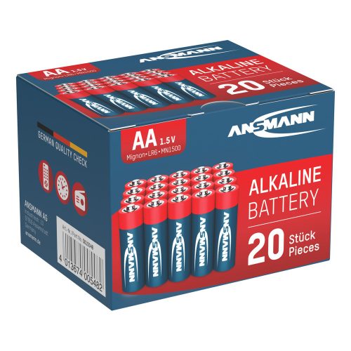 Alkáli elem AA / LR6 20 db-os
