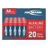 Alkáli elem AA / LR6 20 db-os