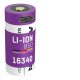 Újratölthető elem 16340 / RCR123 850-es típus (min. 800 mAh) USB C típusú töltőcsatlakozóval