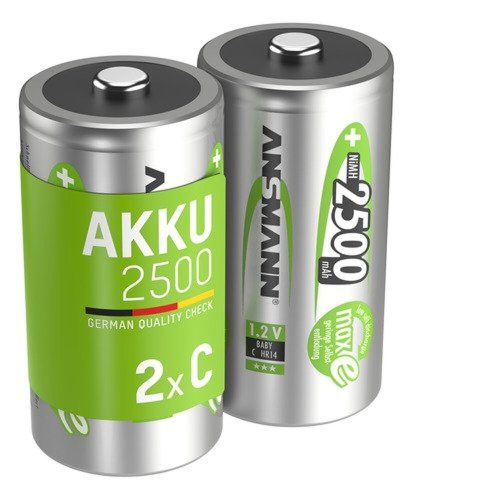 Ansmann NiMH C elem 2500mAh