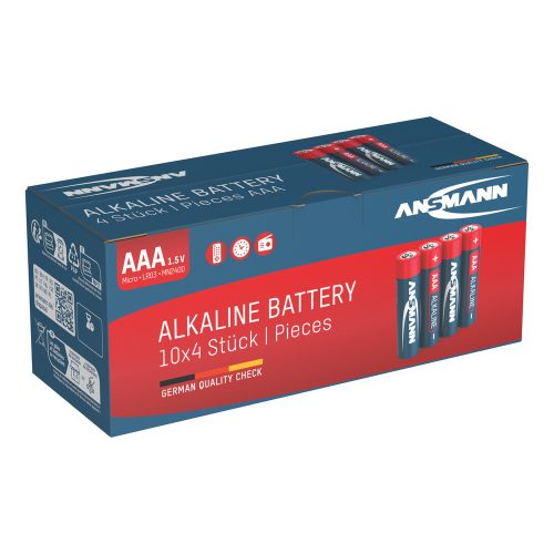 Alkáli elem AAA / LR03 40 db-os