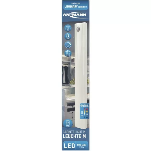 ANSMANN reîncărcabil dulap iluminat 25cm, rece/cald lumină