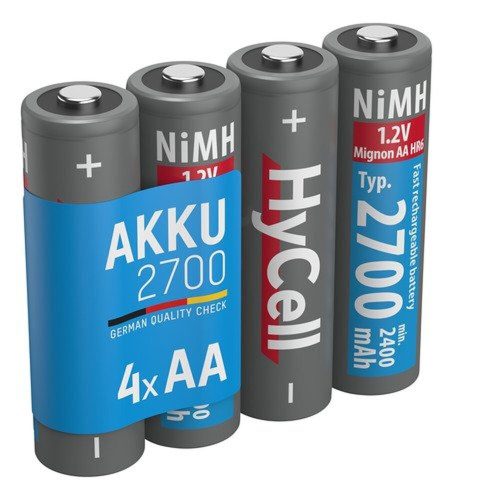 Ansmann NiMH AA 2700mAh újratölthető akkumulátor