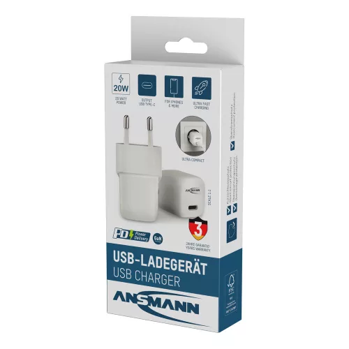 Intelligens GaN USB töltő 20 W