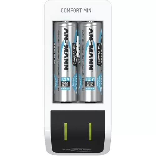ANSMANN Comfort Mini akkumulátor töltő 1-2db AA/AAA akkuhoz