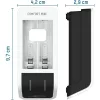 ANSMANN Comfort Mini akkumulátor töltő 1-2db AA/AAA akkuhoz