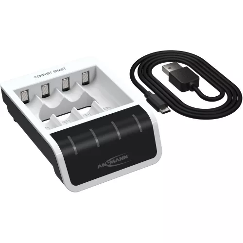 ANSMANN Comfort Smart akkumulátor töltő 1-4db AA/AAA akkuhoz