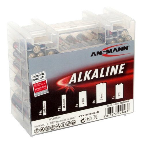 Alkáli elem 35 db-os doboz