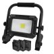 LED reflektor 18V szerszámbatterihoz adapterekkel