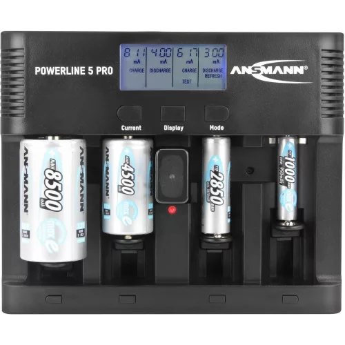 ANSMANN Powerline 5 Pro 1-4 AA/AAA/baby/góliát/9V akkukhoz