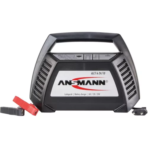 ANSMANN ALCT 6-24/10 6V/12V/24V 10A max. ólom akkumulátor töltő