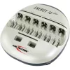 ANSMANN Energy 16 plus 1-12 akku töltésére AAA/AA/baby/góliát/9V Ni-Cd, Ni-MH frissítő/kisütő